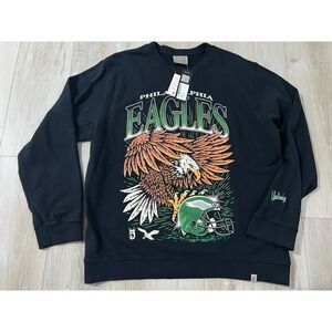 PHILADELPHIA EAGLES X UNDERDOG RETRO PRINTED CREWNECK Sz XXL